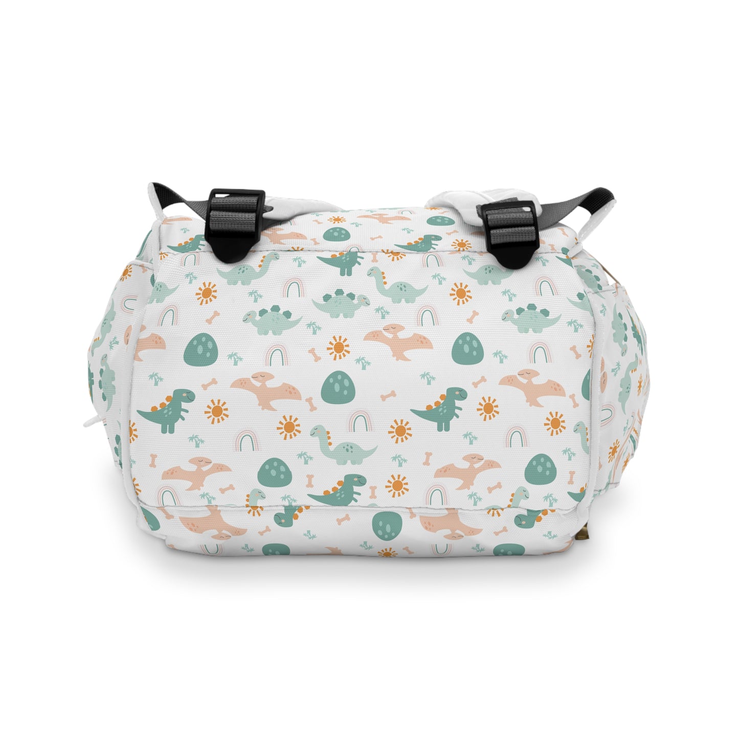 Baby Dinosaur Diaper Backpack — Christian Diaper Bag (Psalm 150:6)