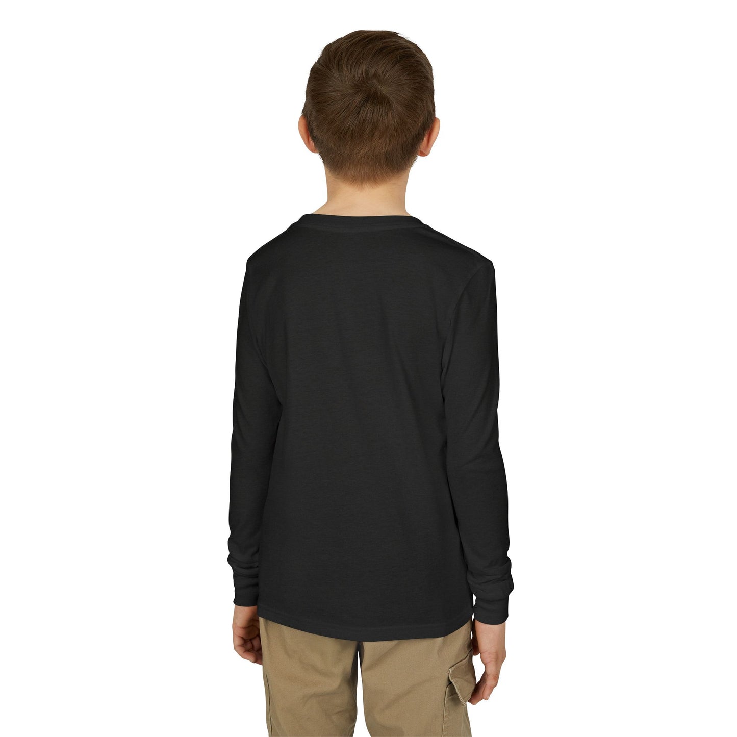 Joy-fully Psalm 16:11 Youth Jersey Long Sleeve Tee | Christian youth Shirt