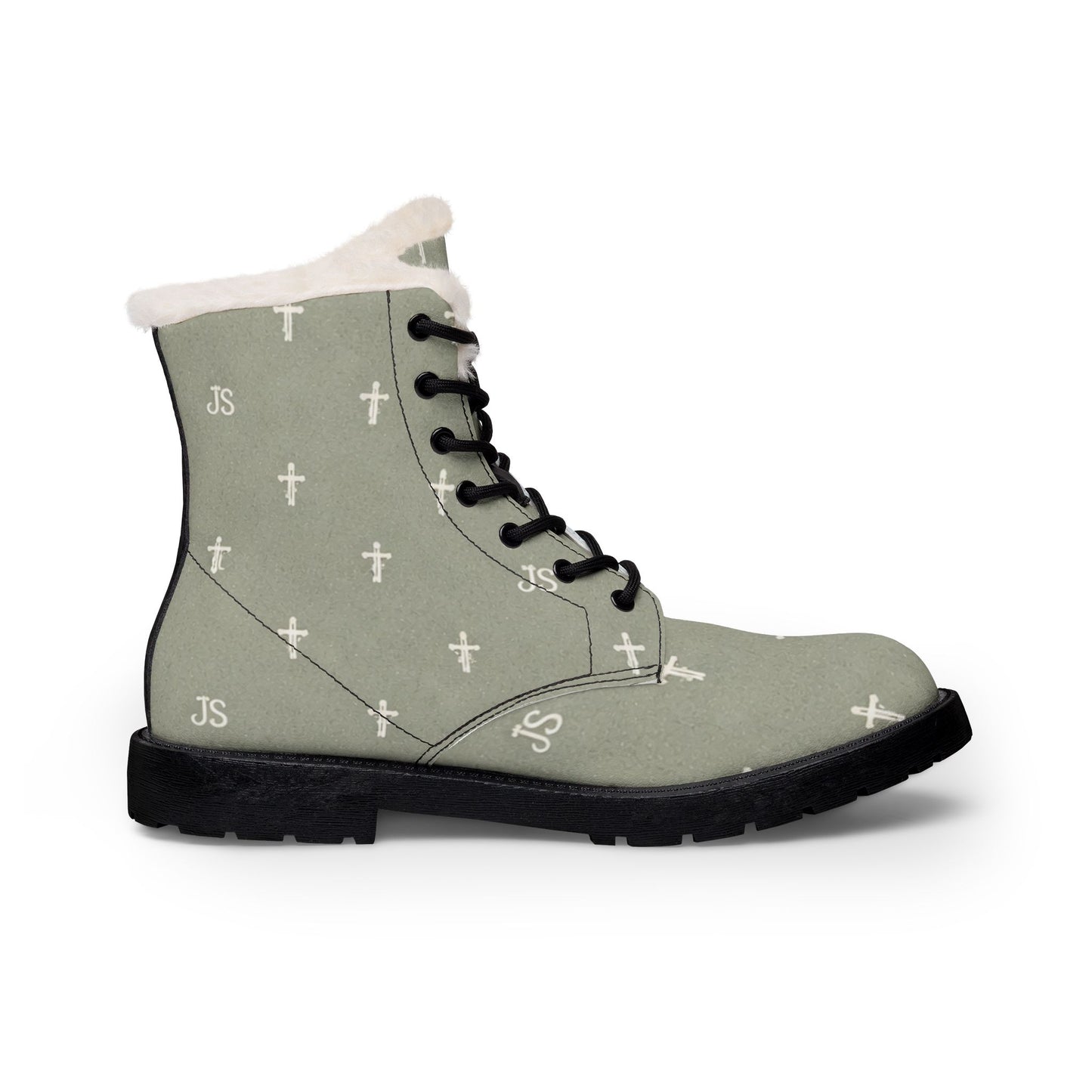Women's Sage Cross Christian Boots — Signature Cross Pattern, Christian