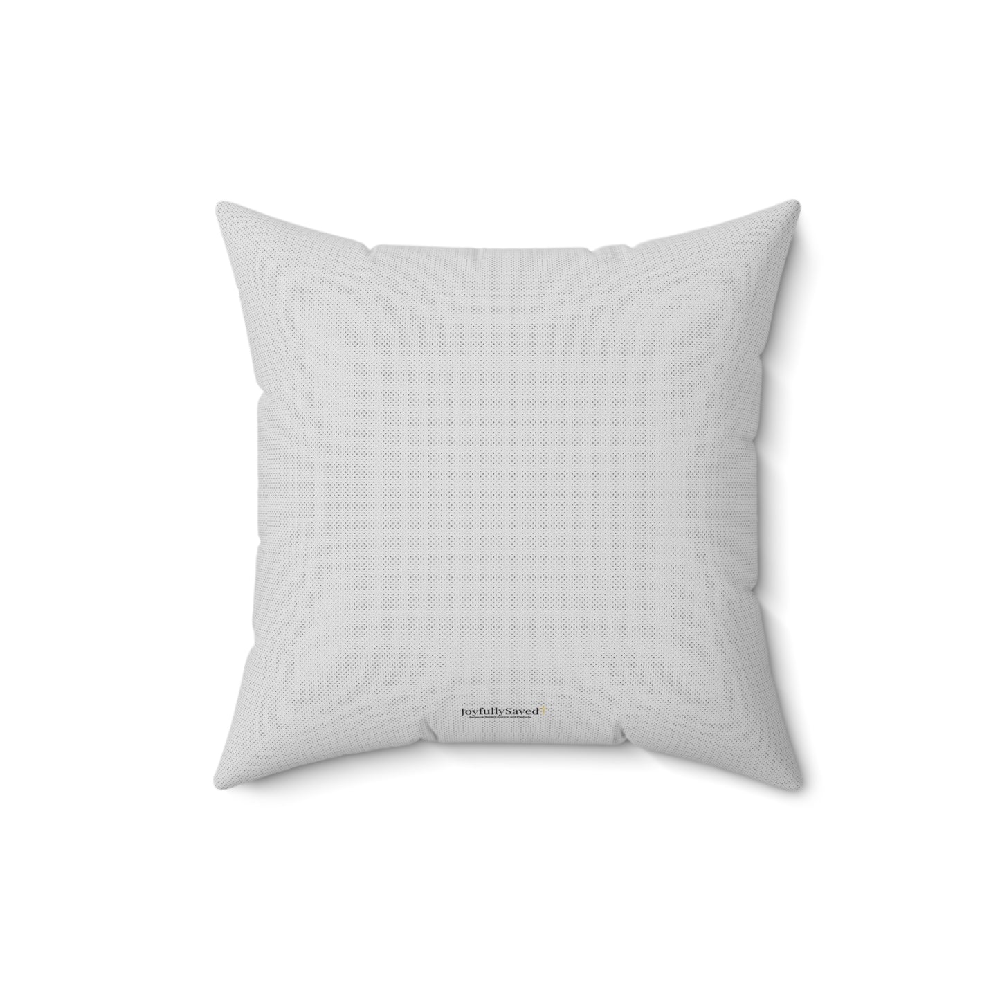 Faith-ful Hebrews 11:1 Decorative Pillow — Christian Signature Cross Throw Pillow
