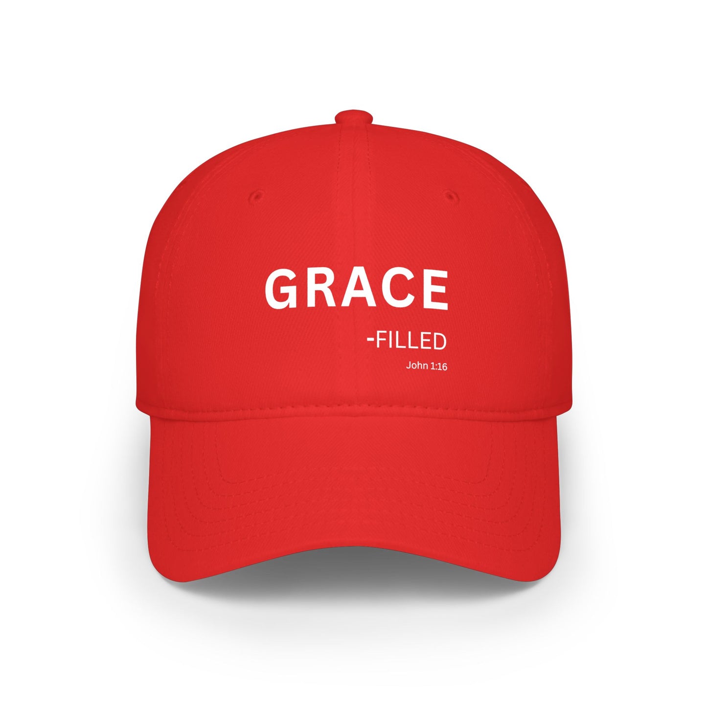 GRACE-filled Baseball Cap — Christian Hat (John 1:16)