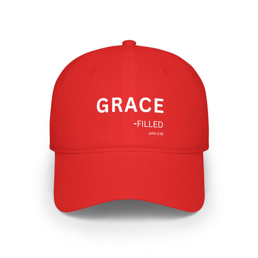 GRACE-filled Baseball Cap — Christian Hat (John 1:16)