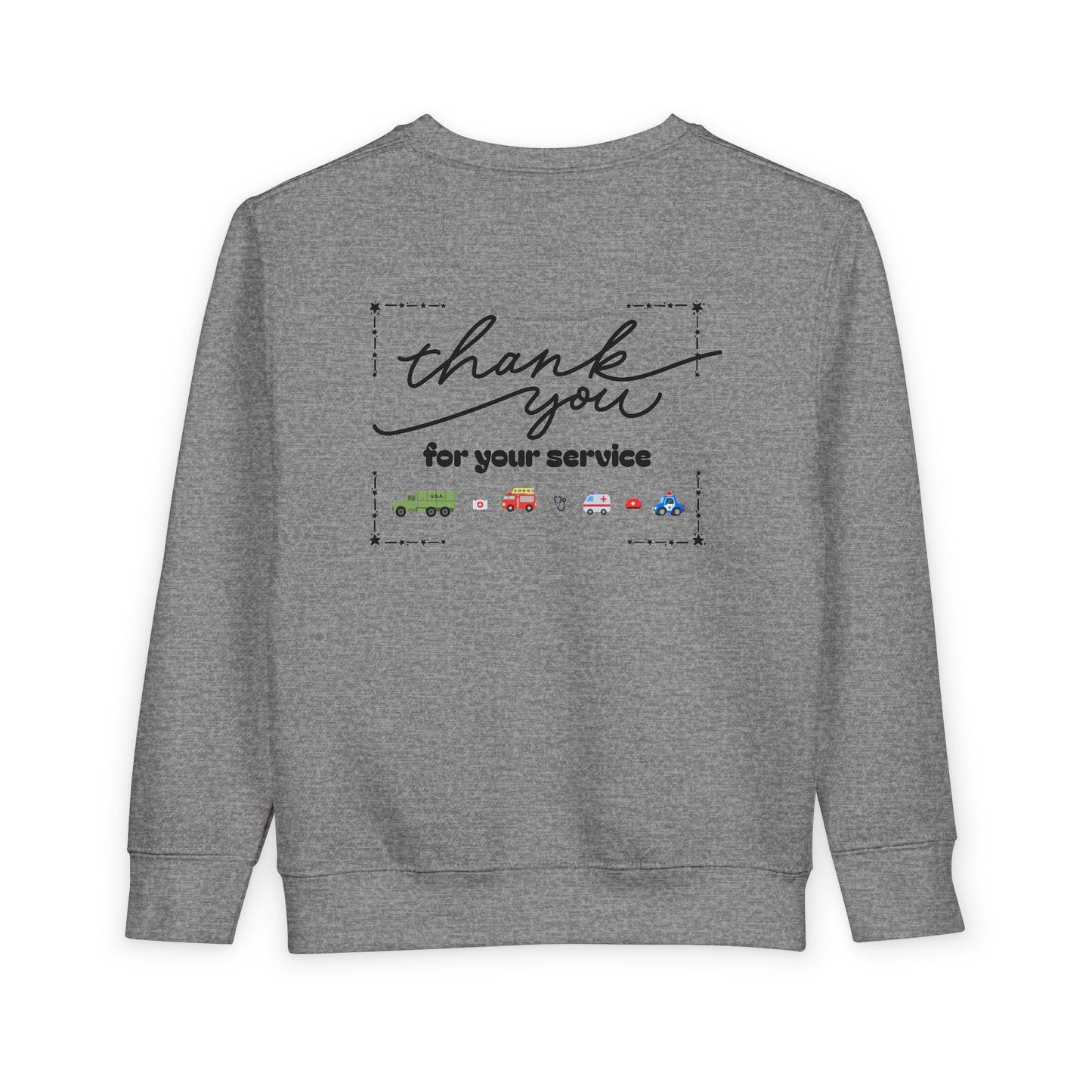 Christian Toddler Sweatshirt • Ambulance Kids Pullover (John 15:13)