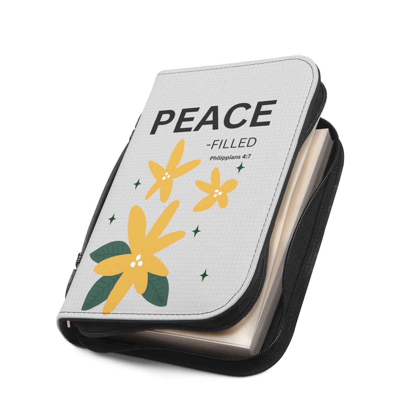 Bible Cover — "Peace-filled" Philippians 4:7 Design