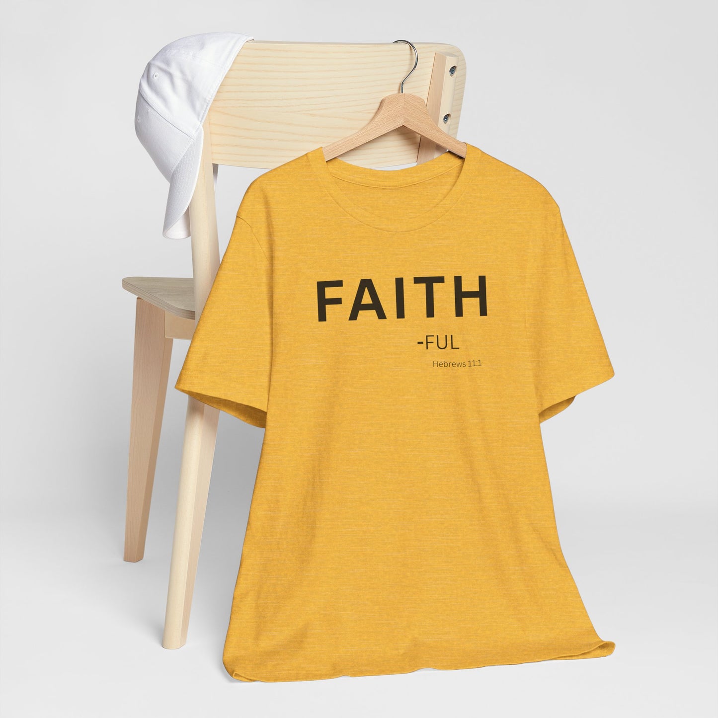 FAITH – full  (Hebrews 11:1) | Christian Statement T-Shirt