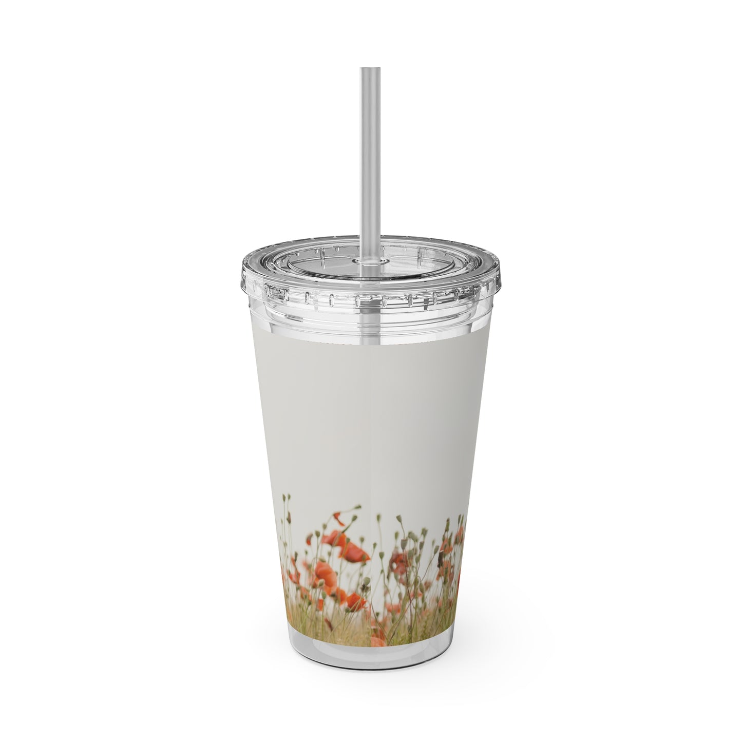 16oz  Scripture Tumbler with Straw — Christian gift, Psalm 46:10