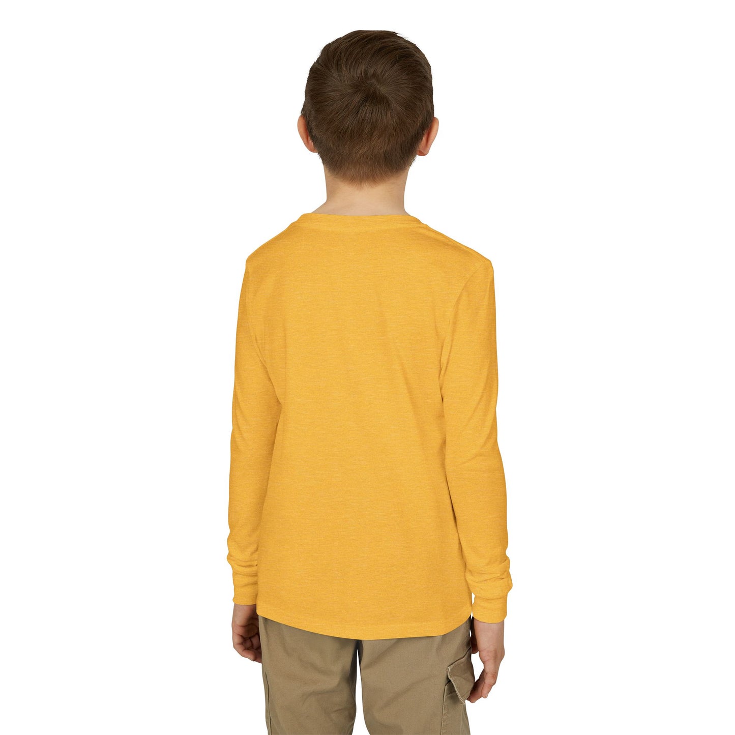 Joy-fully Psalm 16:11 Youth Jersey Long Sleeve Tee | Christian youth Shirt