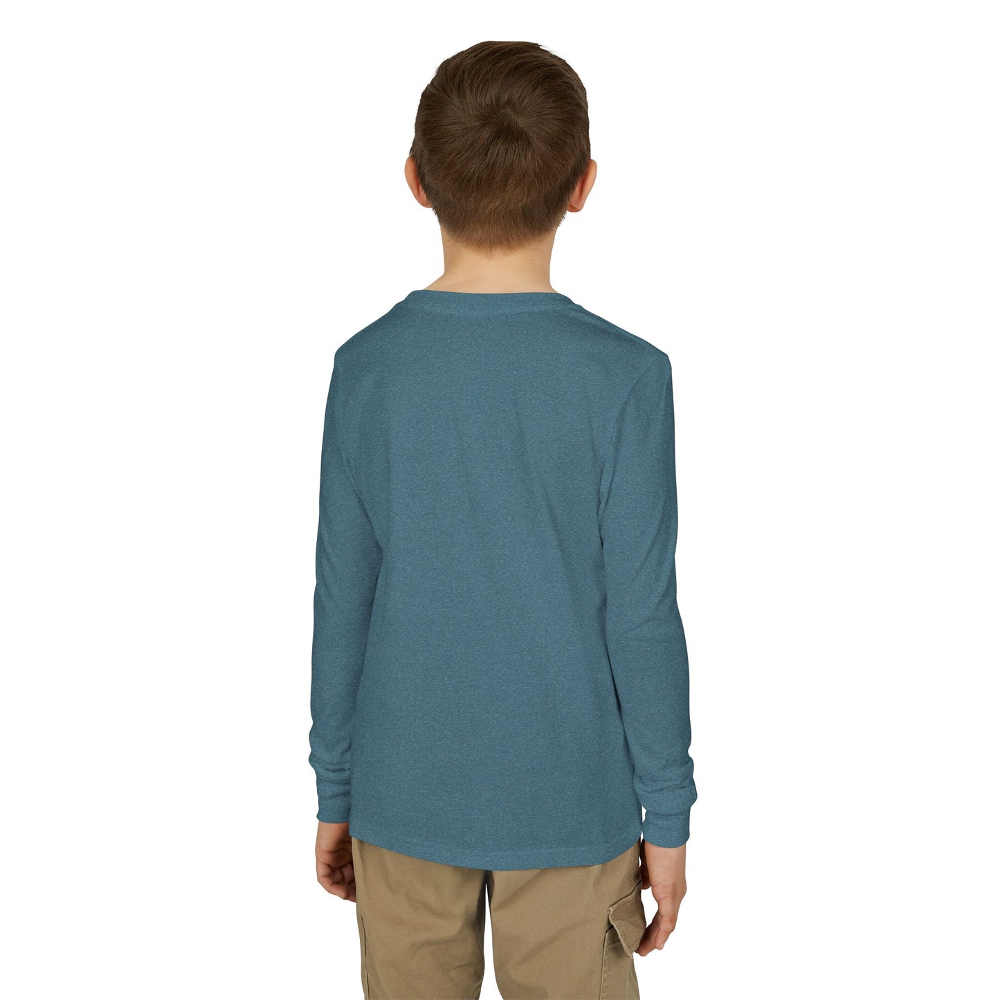 Joy-fully Psalm 16:11 Youth Jersey Long Sleeve Tee | Christian youth Shirt
