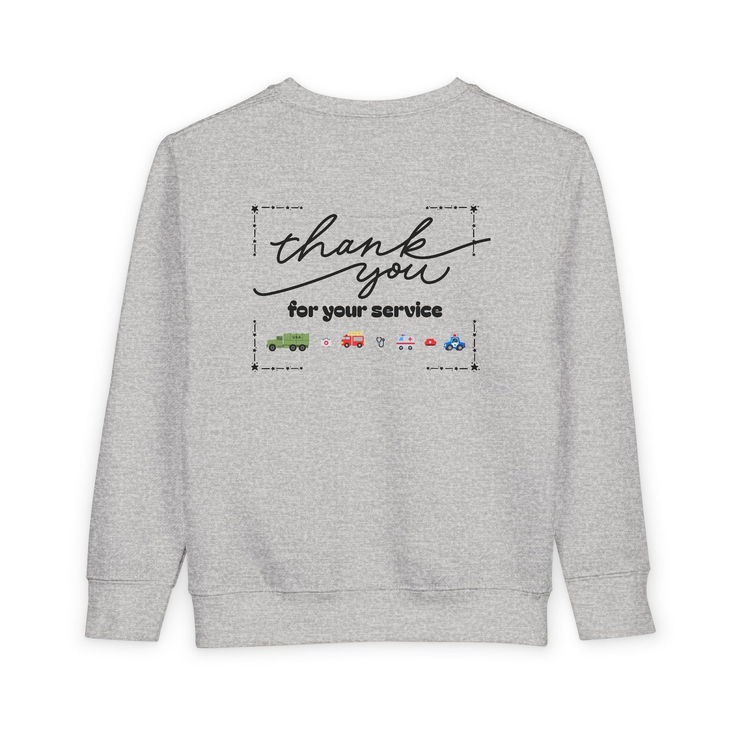 Christian Toddler Sweatshirt • Ambulance Kids Pullover (John 15:13)