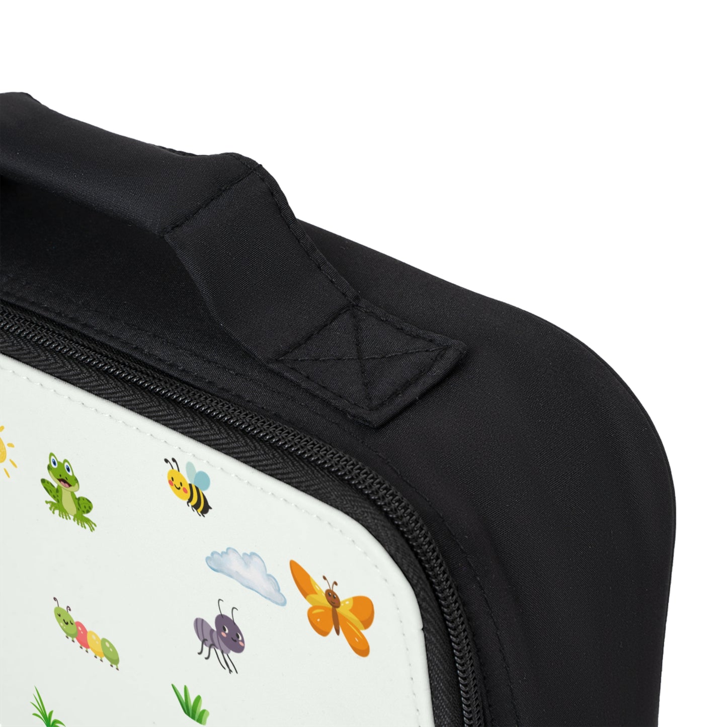Christian Lunch Bag — Cute Colorful Bugs (Psalm 150:6)