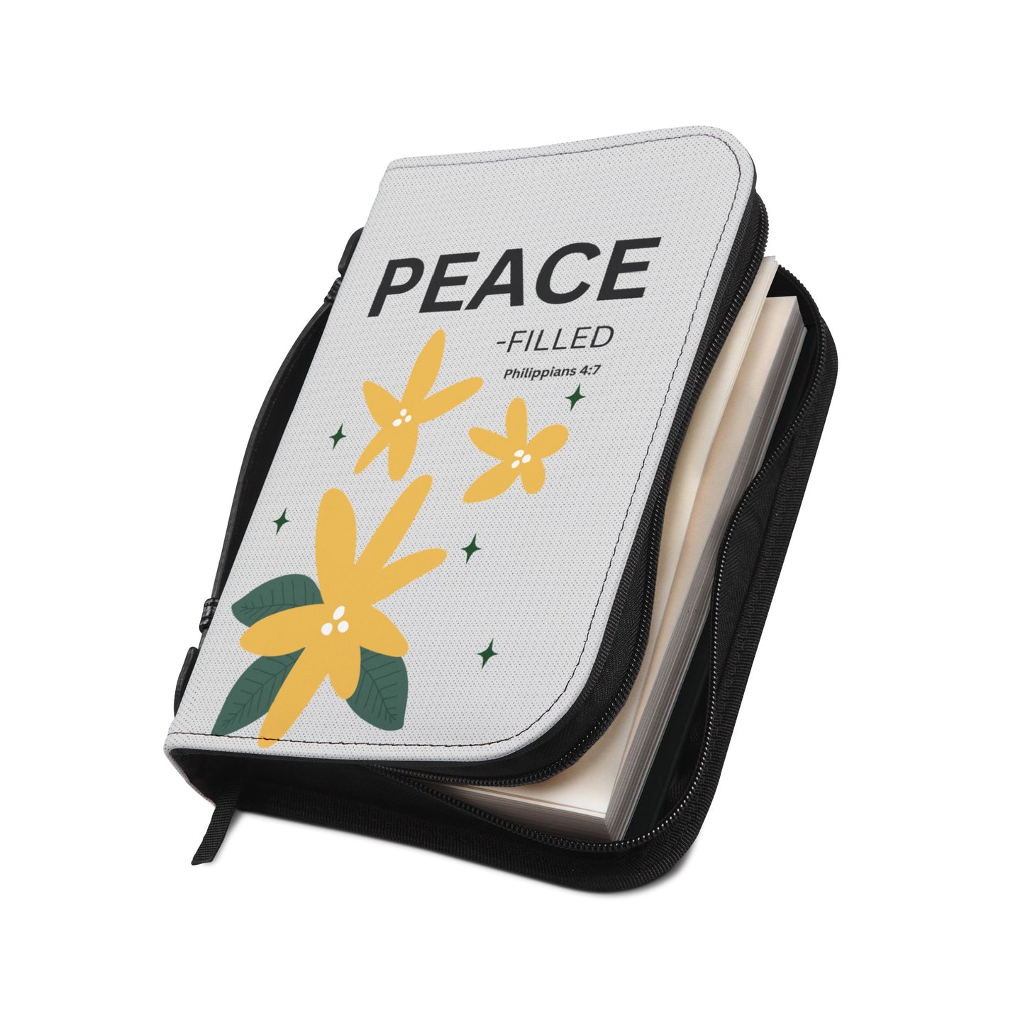 Bible Cover — "Peace-filled" Philippians 4:7 Design
