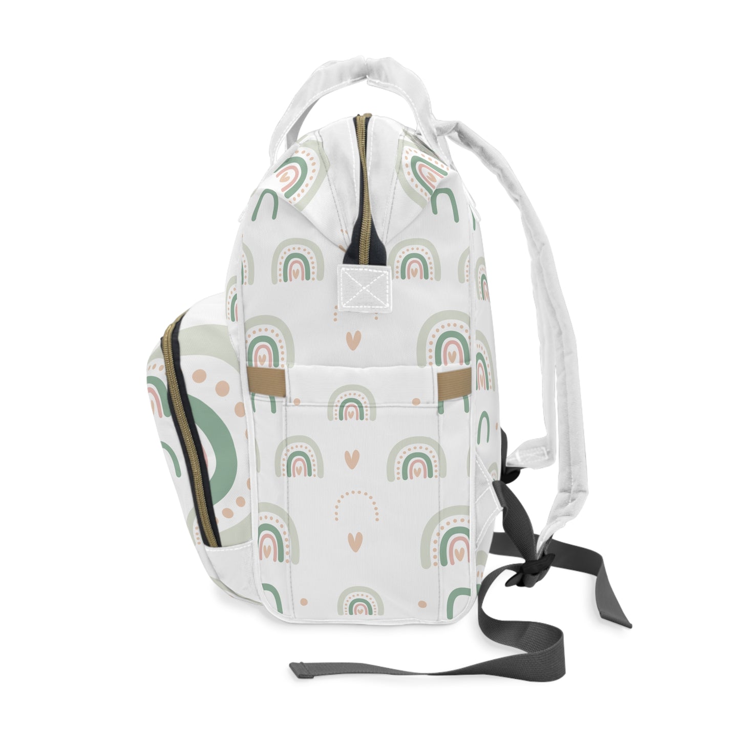 Rainbow Diaper Backpack — Christian Diaper Bag (Genesis 9:13-16)