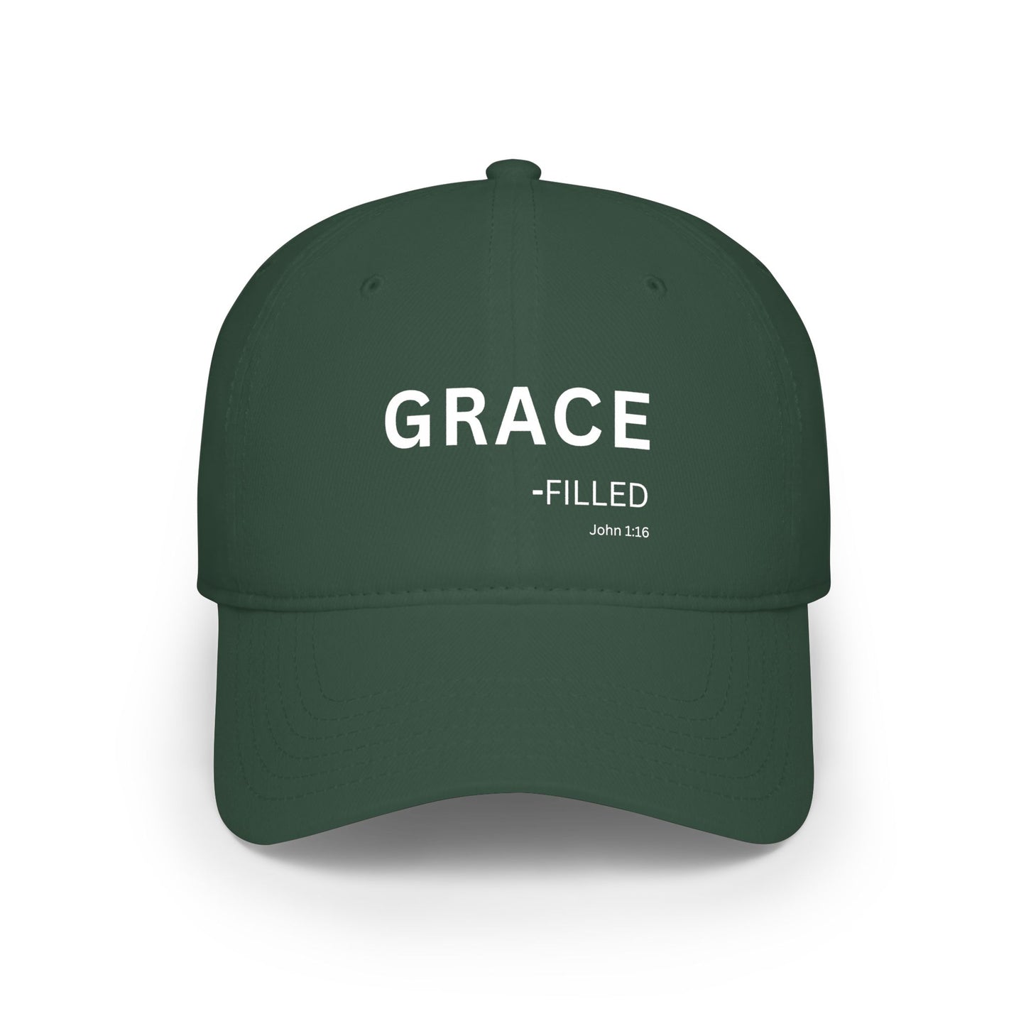 GRACE-filled Baseball Cap — Christian Hat (John 1:16)